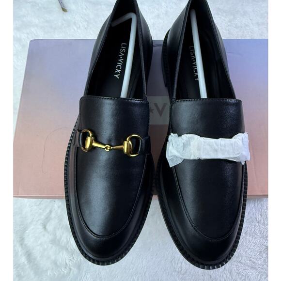 Lisa Vicky Zany-V Black Sheep Nappa NWT Size 7.5 M - Picture 2 of 6